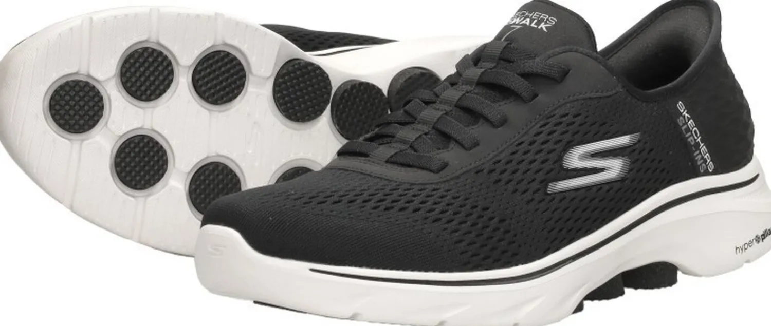 Skechers Go Walk 7 - Free Hand 2 Zwart Hot