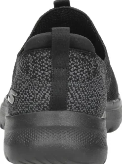 Skechers Go Walk 6 - Glimmering Zwart Hot