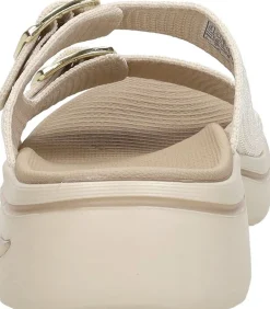 Skechers Go Walk Arch Fit 2.0 Sandal Beige Clearance