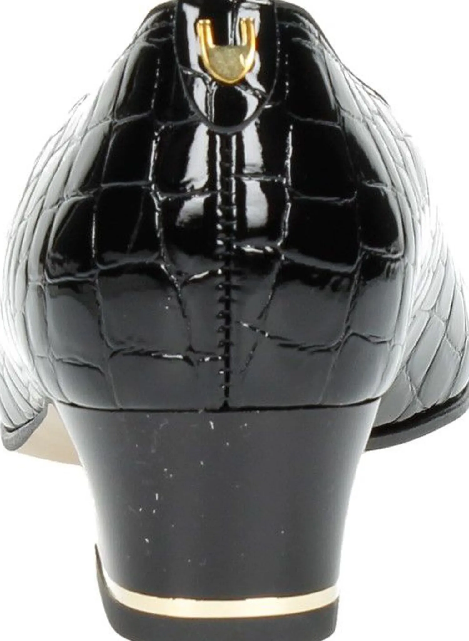 Ara Graz Cocco-Lack Zwart croco lak Hot