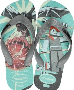Havaianas Hav. Kids Minecraft Licht blauw Discount