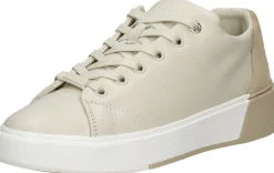 Calvin Klein Heel Cupsole Lace Up Gebroken wit Discount