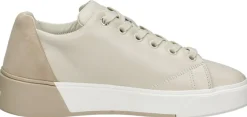 Calvin Klein Heel Cupsole Lace Up Gebroken wit Discount