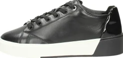 Calvin Klein Heel Cupsole Lace Up Zwart Clearance