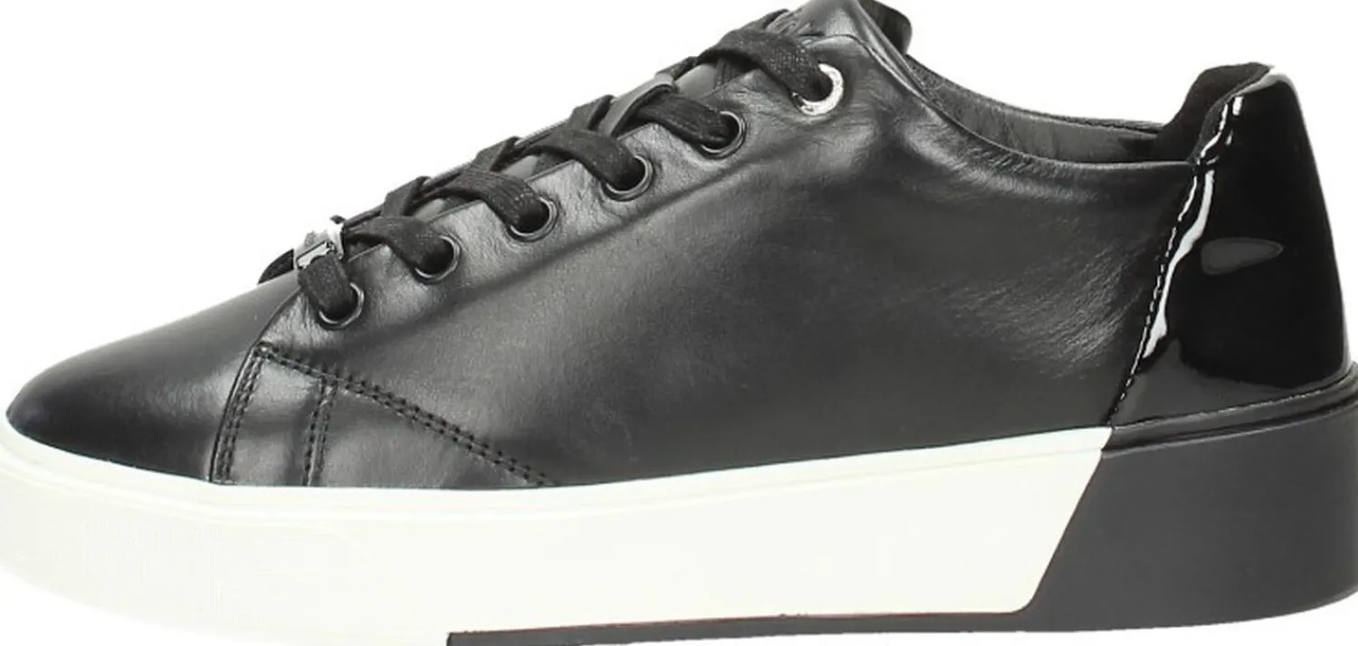 Calvin Klein Heel Cupsole Lace Up Zwart Clearance