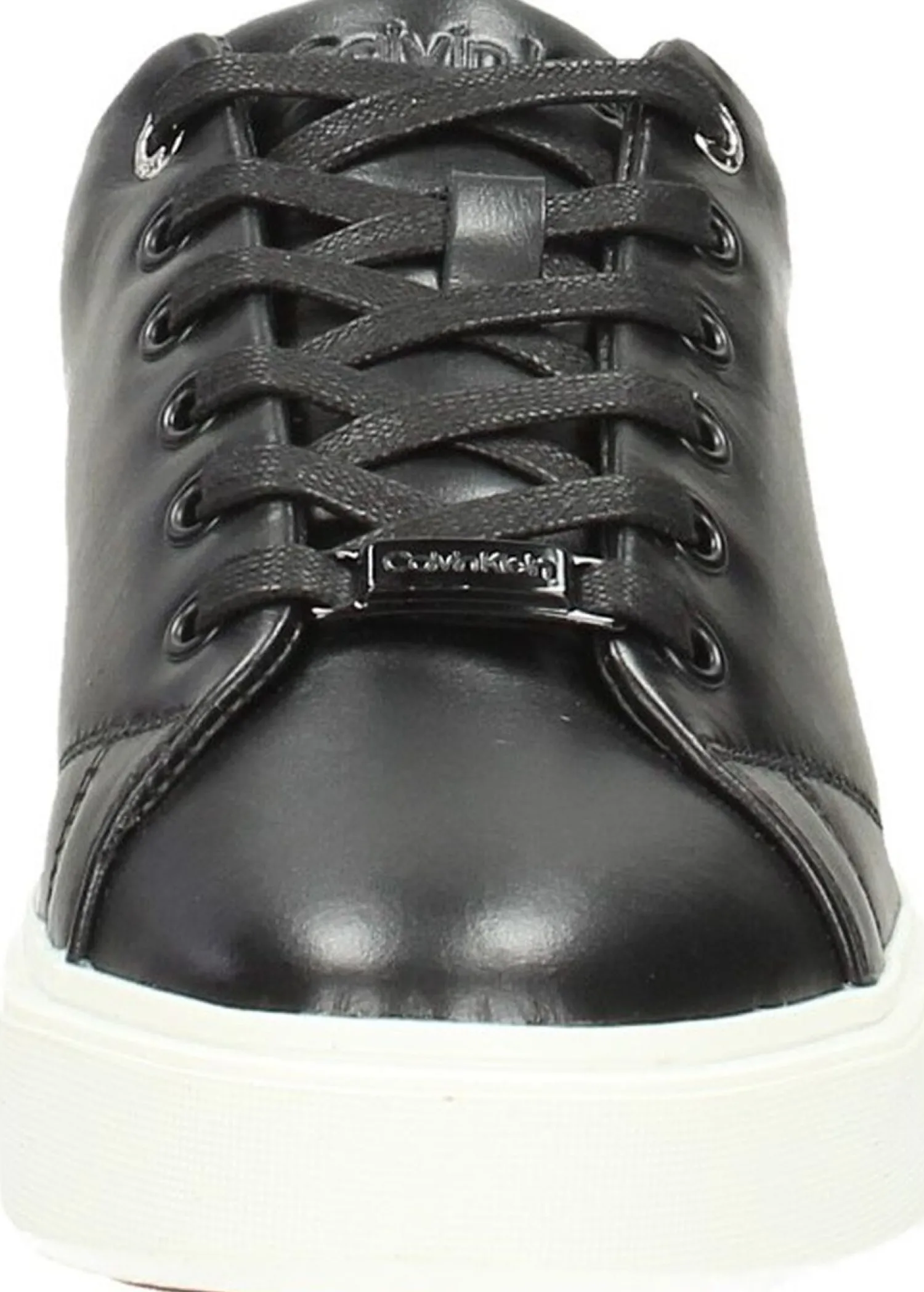 Calvin Klein Heel Cupsole Lace Up Zwart Clearance
