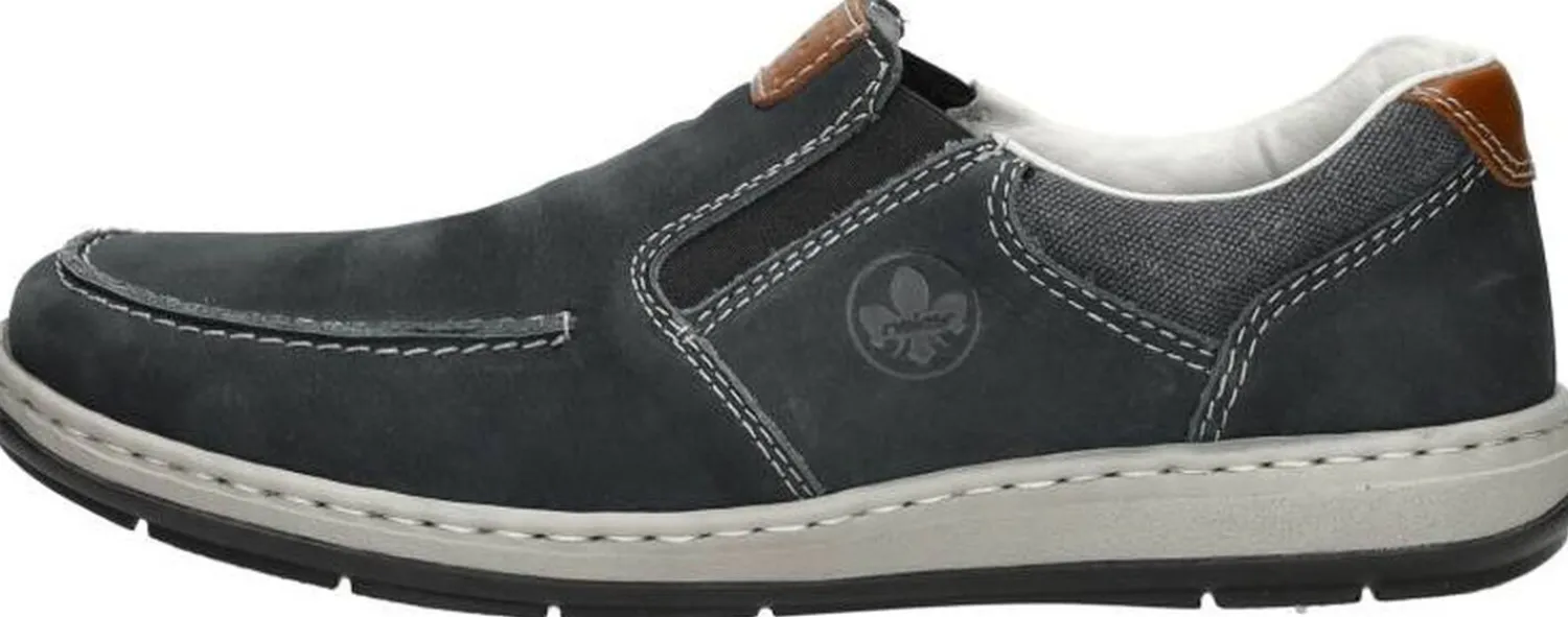 Rieker Heren instapschoenen Blauw Sale