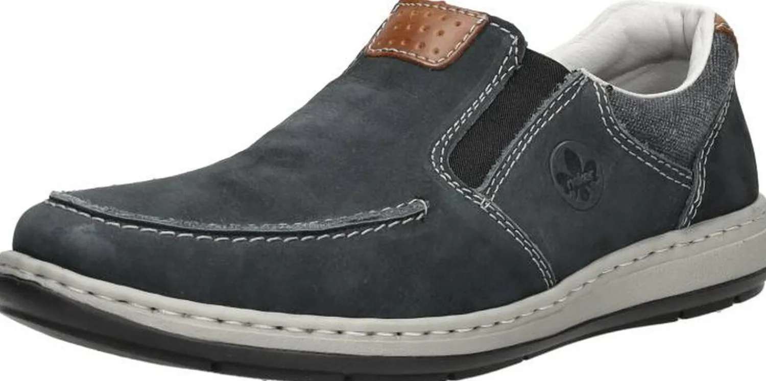 Rieker Heren instapschoenen Blauw Sale