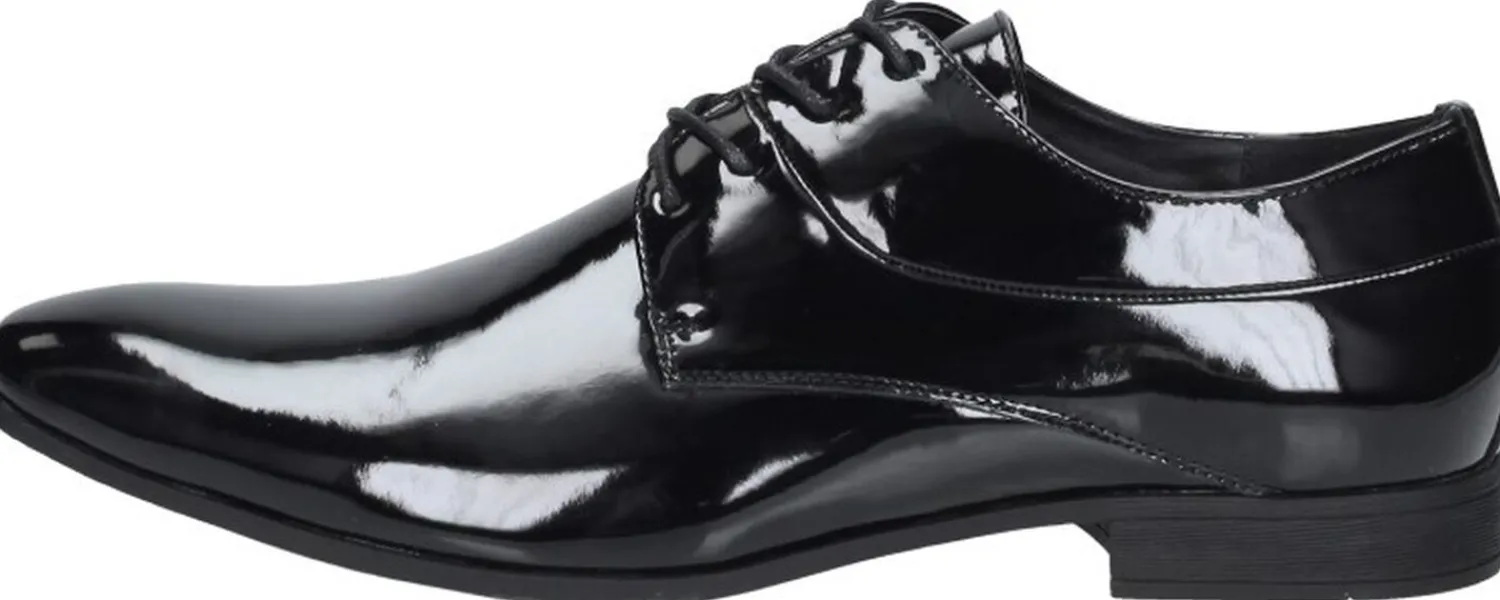Bottesini heren lakschoenen Zwart lak Fashion