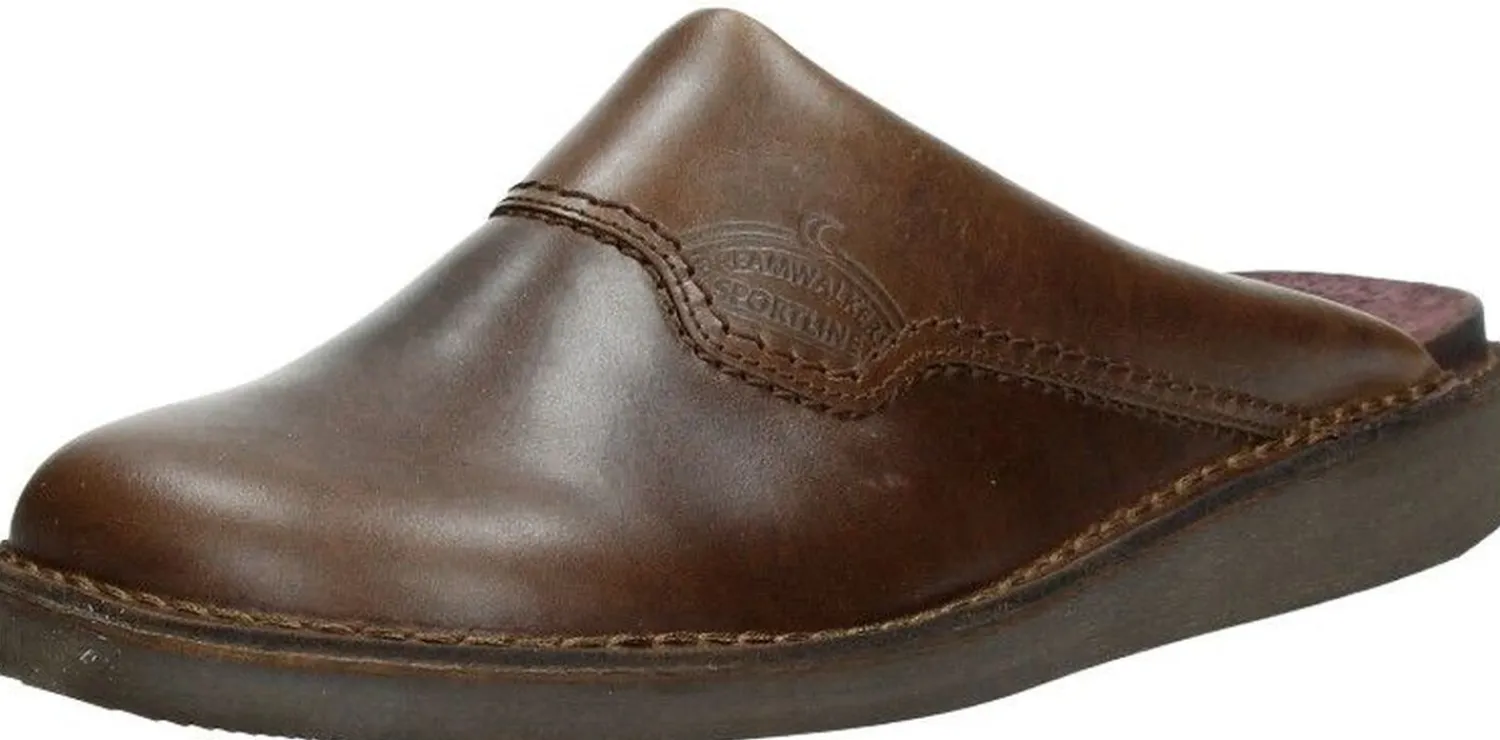 The New Shoecompany Heren muilen Donkerbruin Outlet