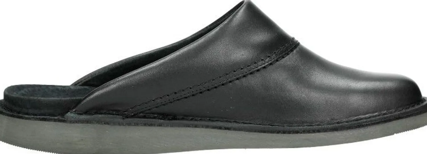 The New Shoecompany Heren muilen Zwart Hot