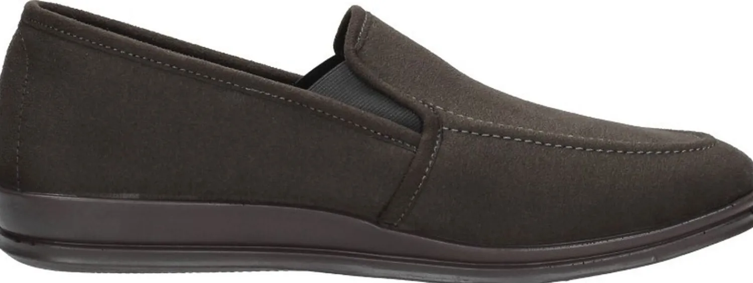Rohde Heren pantoffels Donkerbruin Outlet