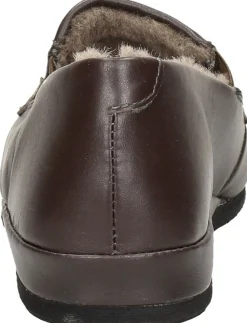 Rohde Heren pantoffels Donkerbruin New
