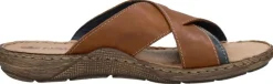 Rieker Heren slippers Cognac Best