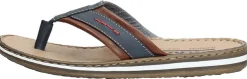 Rieker Heren slippers Cognac Online