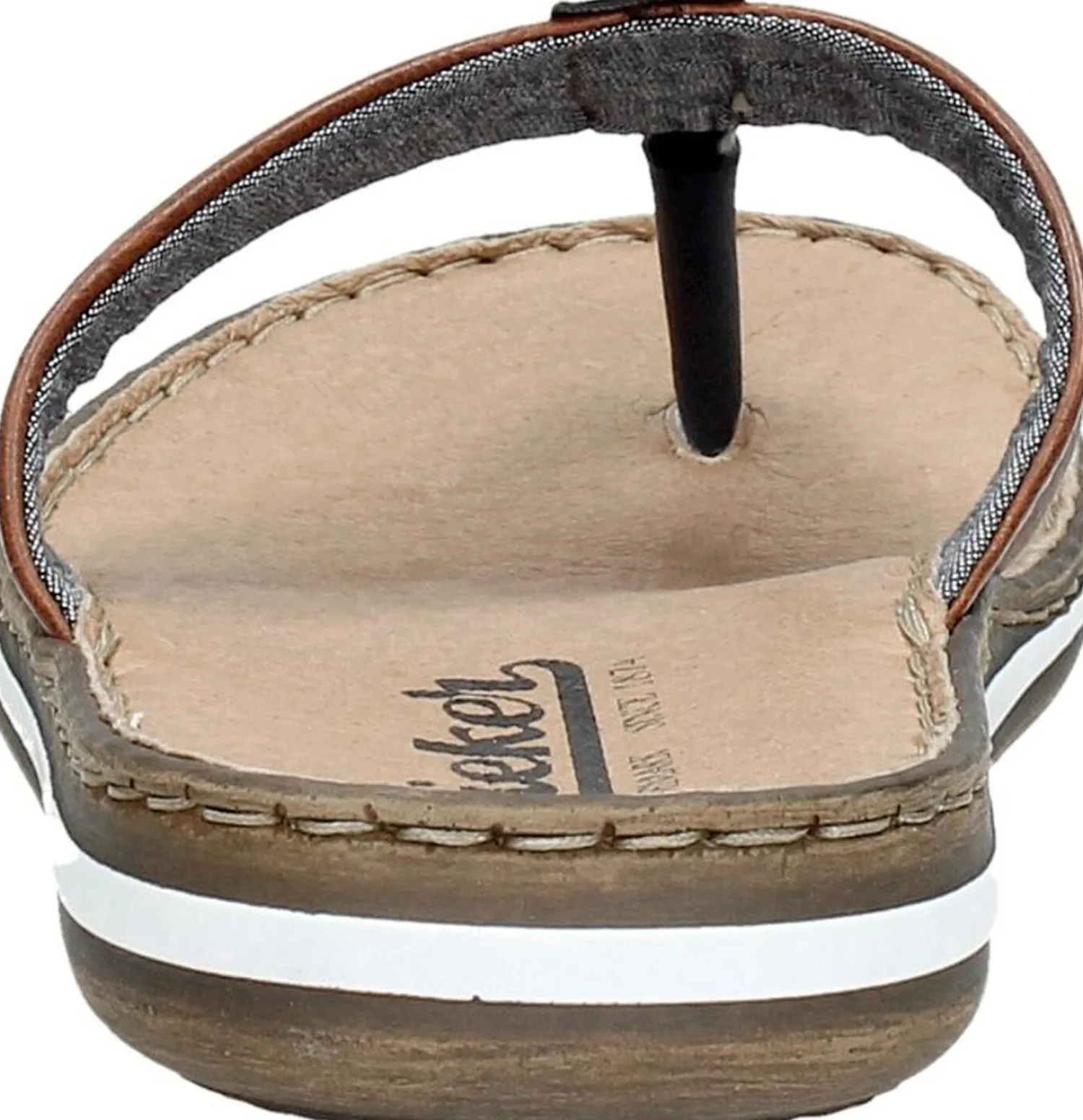 Rieker Heren slippers Cognac Online