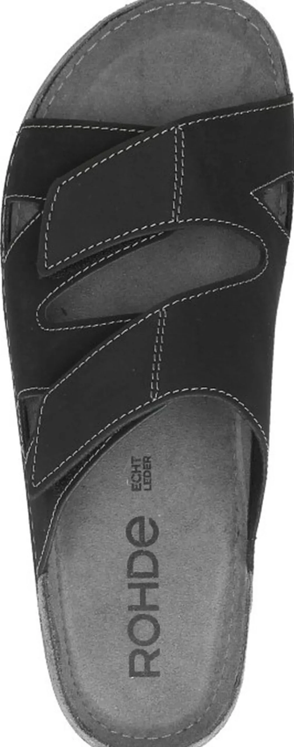 Rohde Heren slippers Zwart Hot
