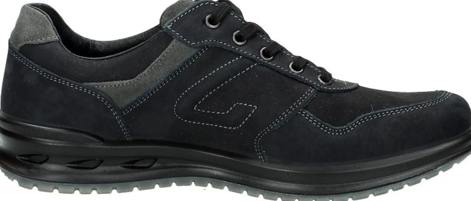 Grisport Heren veterschoenen Donkergrijs Discount