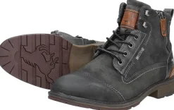 Mustang Heren veterschoenen Donkergrijs Discount