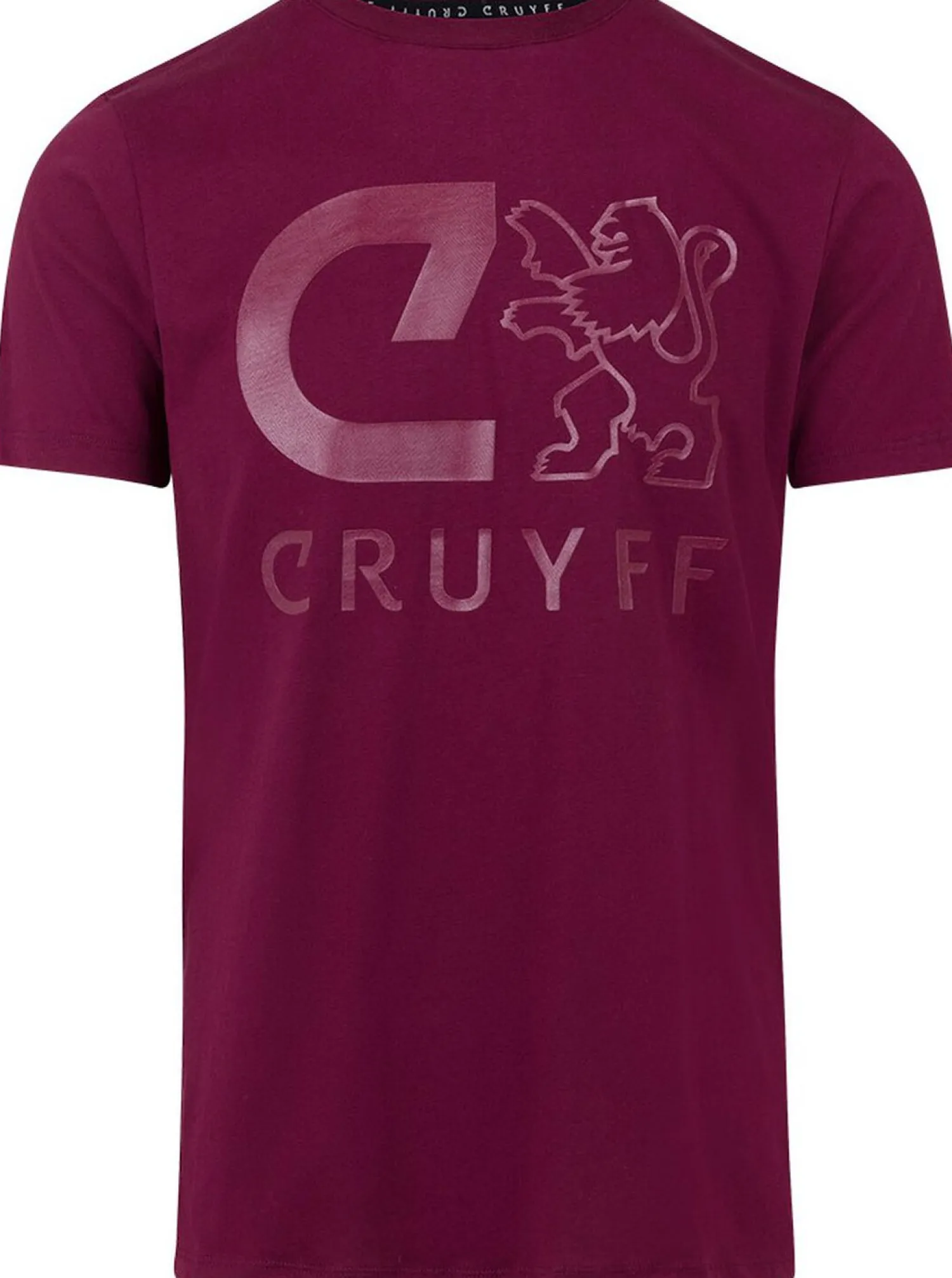Cruyff Hernandez SS Tee Bordeaux Clearance
