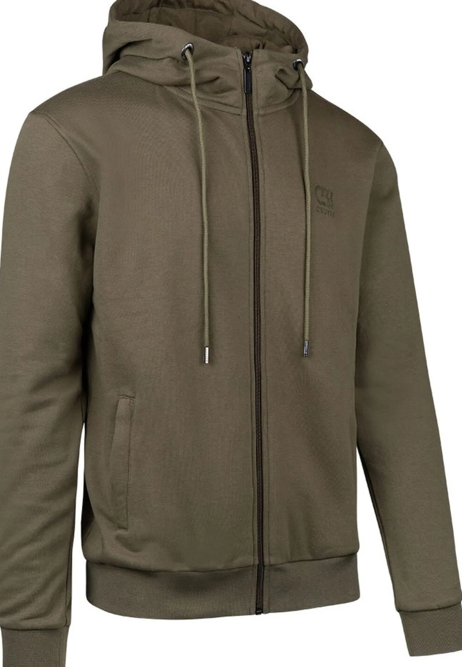 Cruyff Hernandez Zip thru Hood Khaki New
