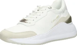Calvin Klein Internal Wedge Lace Up-Nylon Mix Wit New