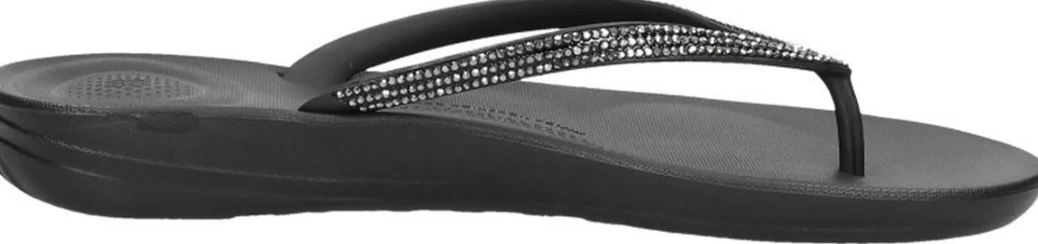 Fitflop iQushion Sparkle Zwart Hot