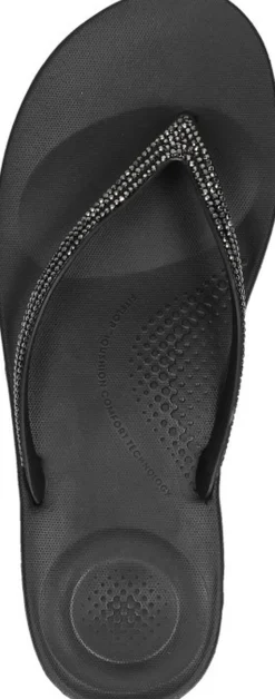Fitflop iQushion Sparkle Zwart Hot