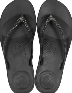 Fitflop iQushion Sparkle Zwart Hot