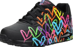 Skechers Jgoldcrown: Uno - Highlight Love Zwart Sale