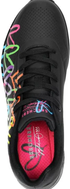 Skechers Jgoldcrown: Uno - Highlight Love Zwart Sale