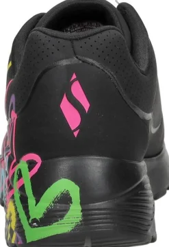 Skechers Jgoldcrown: Uno Lite Zwart Sale