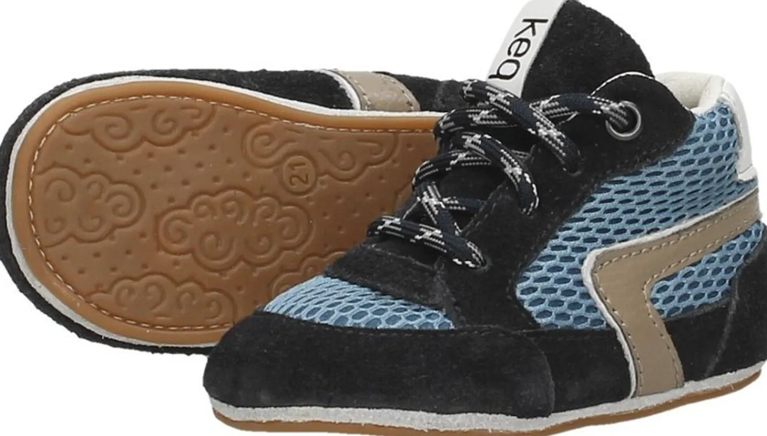 Keq Jongens Baby schoentjes Blauw Online