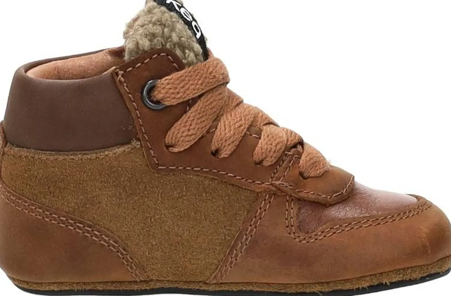 Keq Jongens Baby schoentjes Cognac Outlet
