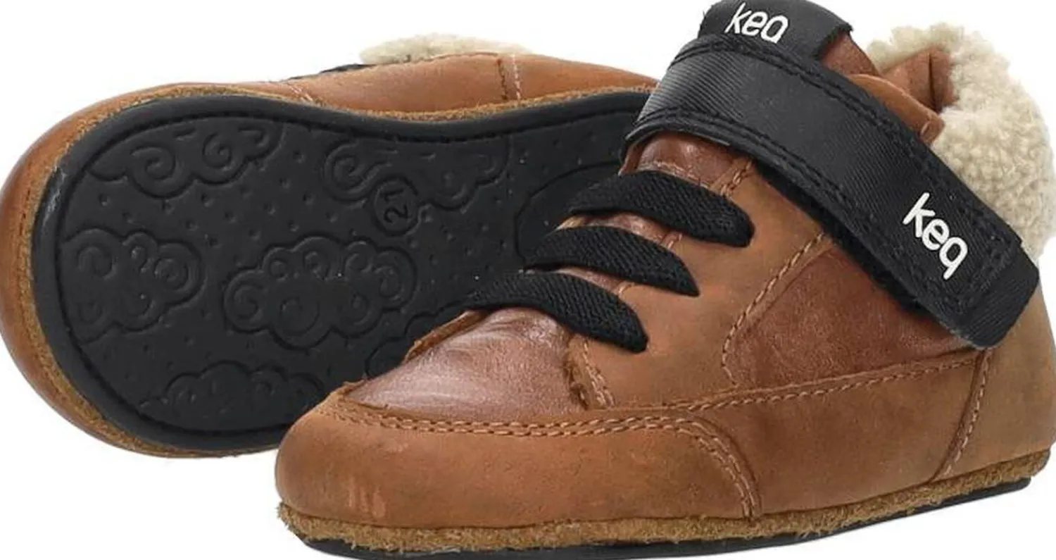 Keq Jongens Baby schoentjes Cognac Fashion