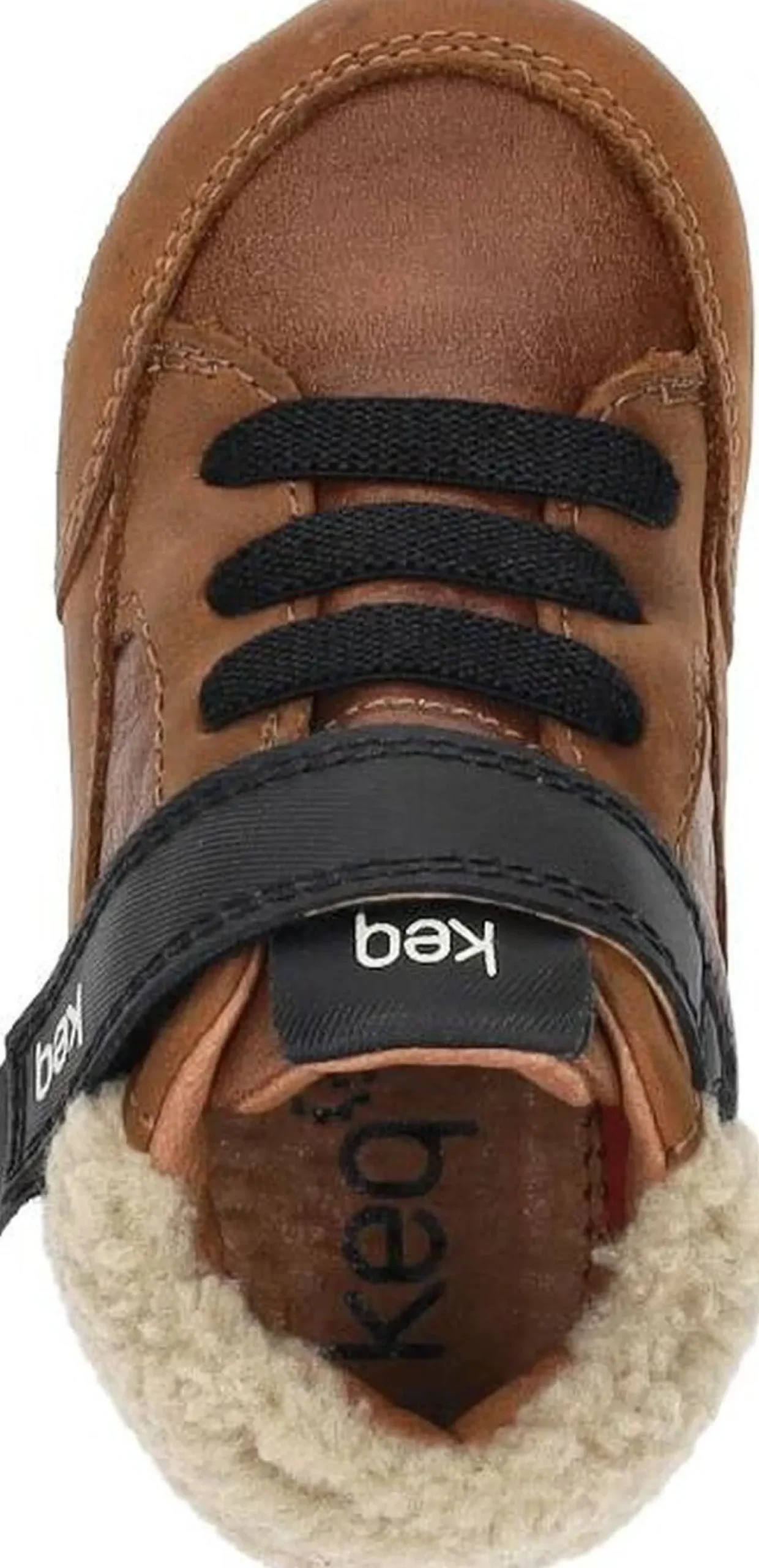 Keq Jongens Baby schoentjes Cognac Fashion