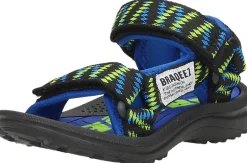 Braqeez Jongens Sandalen Blauw Clearance