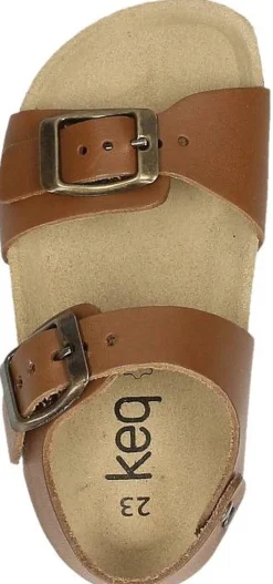 Keq Jongens Sandalen Cognac New