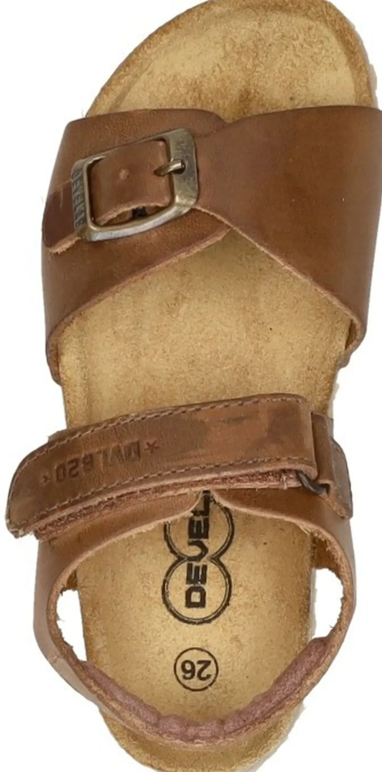 Develab Jongens sandalen Cognac Discount