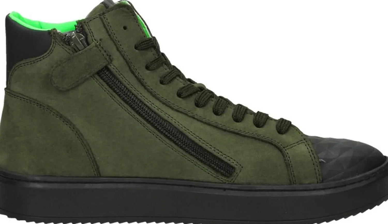 Sub55 Jongens veterschoenen Groen Best