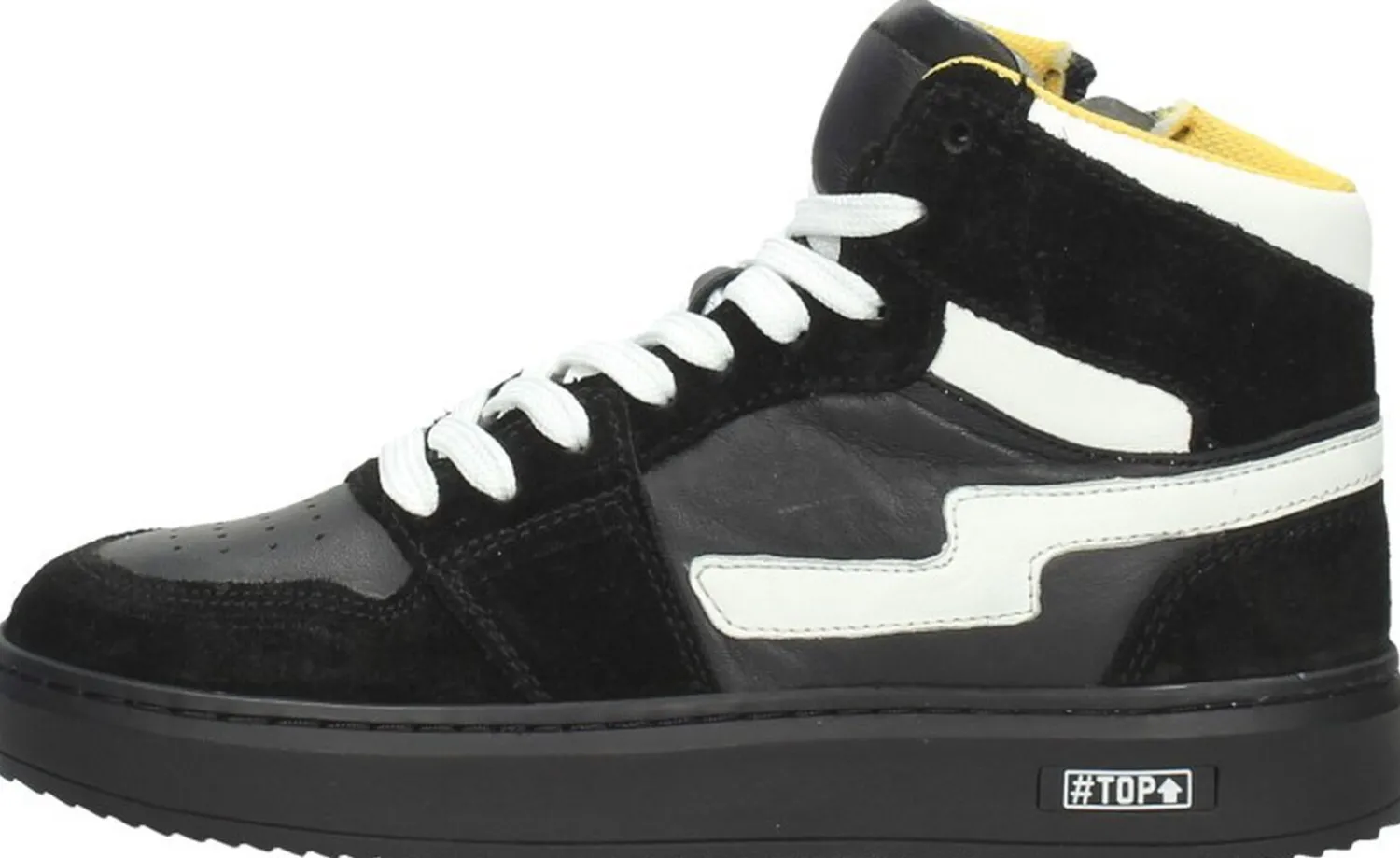 Sub55 Jongens veterschoenen Zwart Clearance
