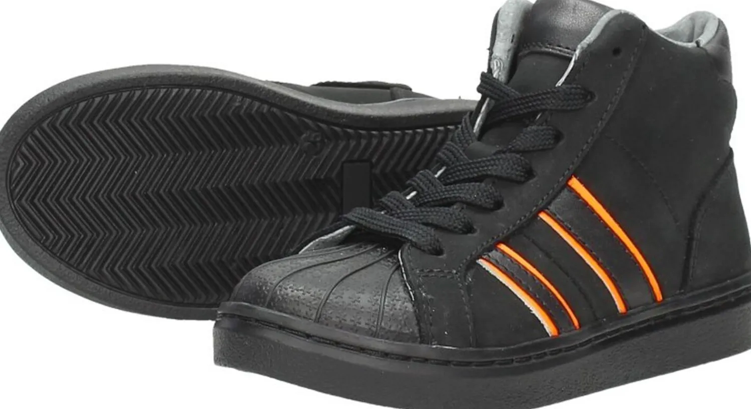 Keq Jongens veterschoenen Zwart Fashion