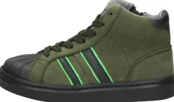 Keq Jongens veterschoenen Groen Hot