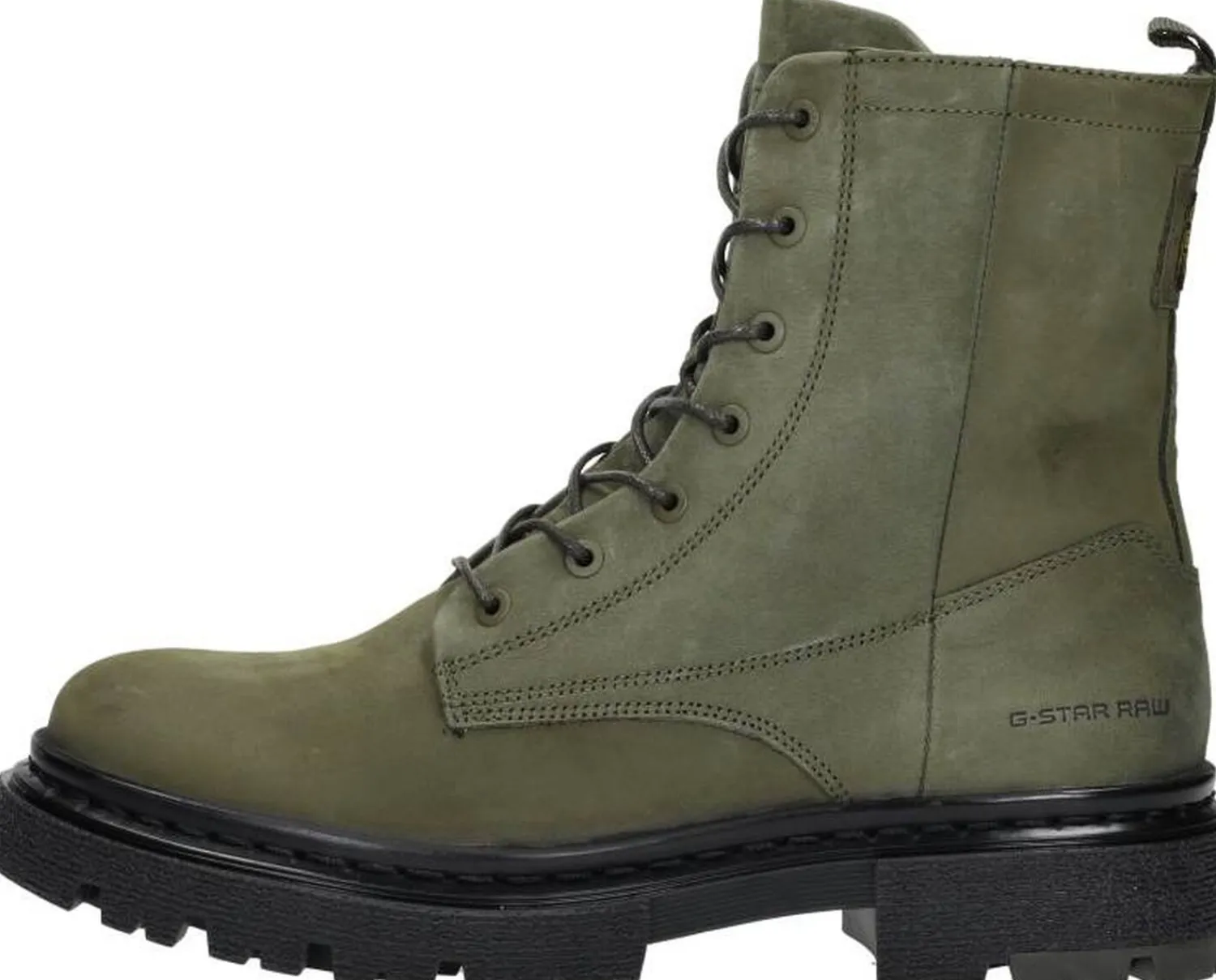 G-star Kafey High Lace Nub W Groen Sale