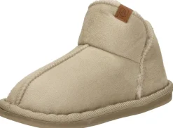 Apollo Kids Home Boots Suede Beige New