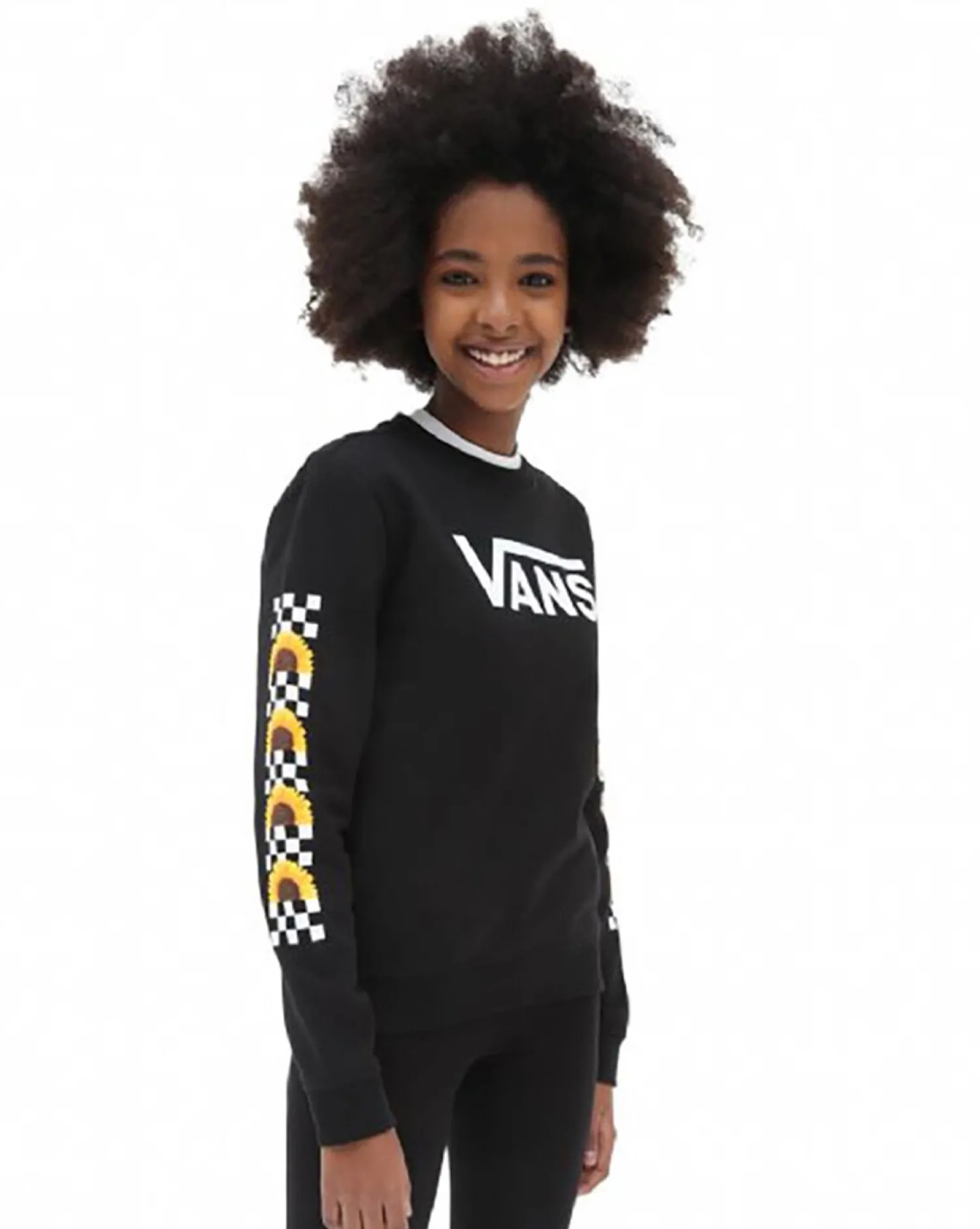 Vans KIDS Sunlit Crew Fleece Zwart Fashion