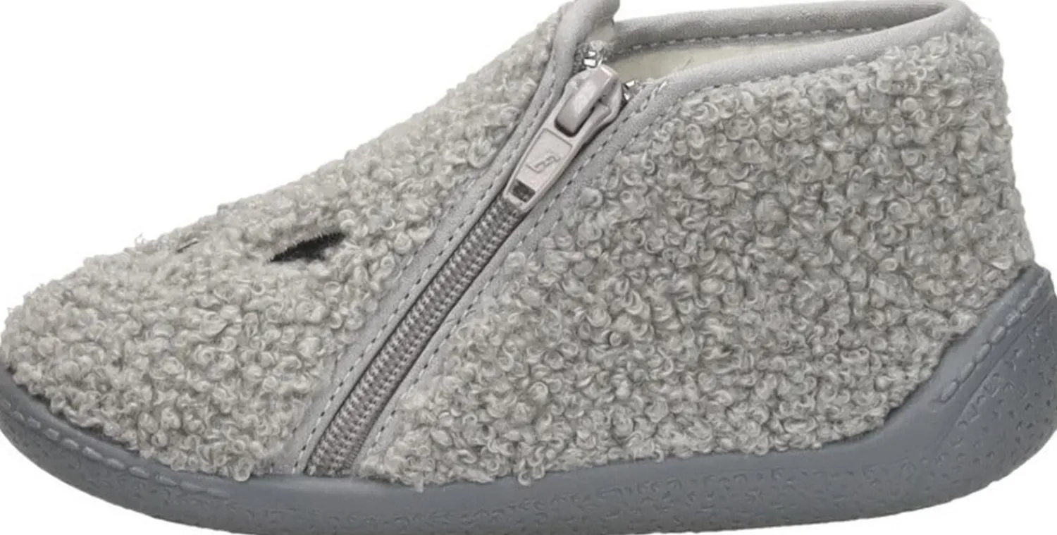 Keq Kinderpantoffels Donkergrijs Hot