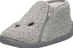 Keq Kinderpantoffels Donkergrijs Hot