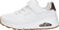 Skechers Klittenband Wit Clearance