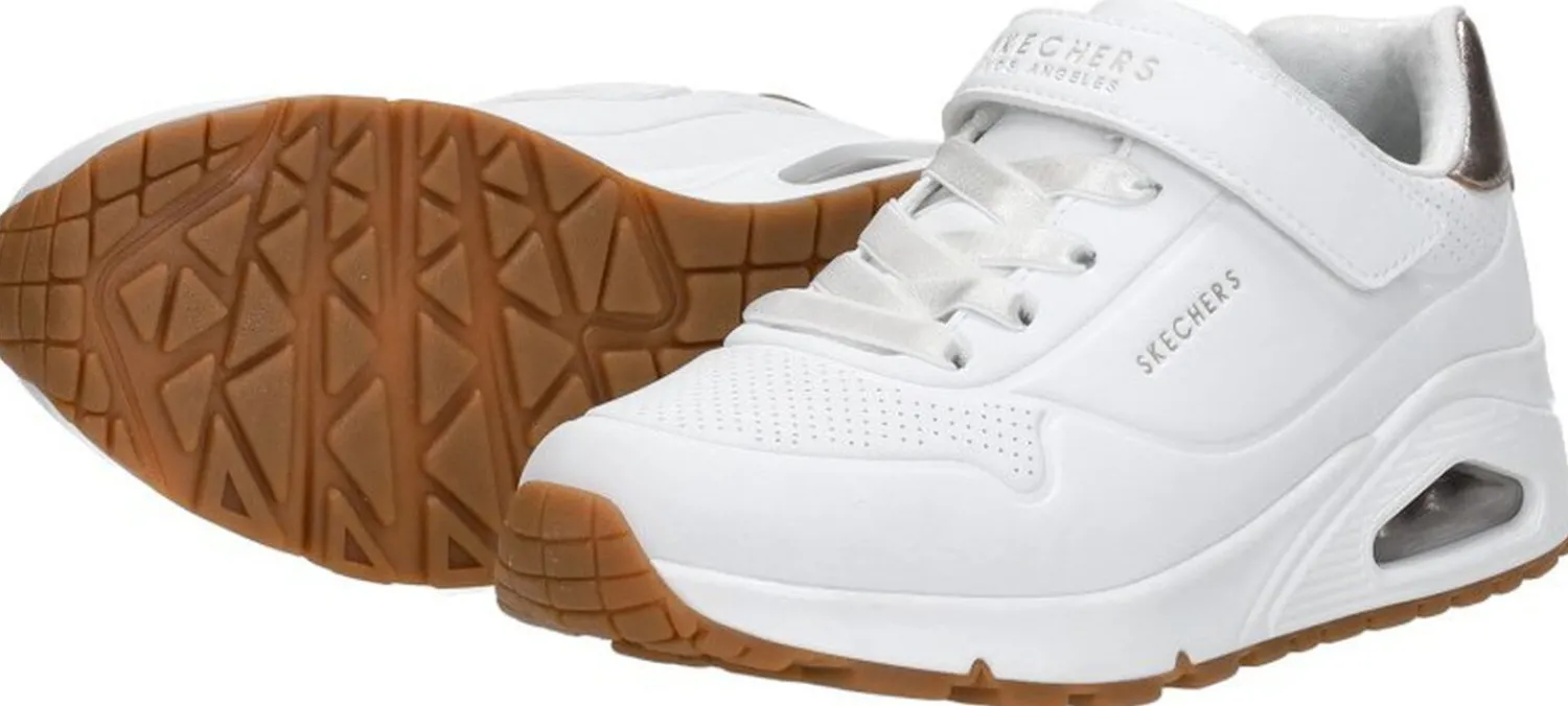 Skechers Klittenband Wit Clearance